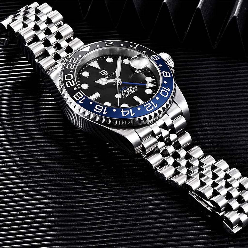 Pagani Design GMT Batman Automatic Men's watch PD-1662-BB