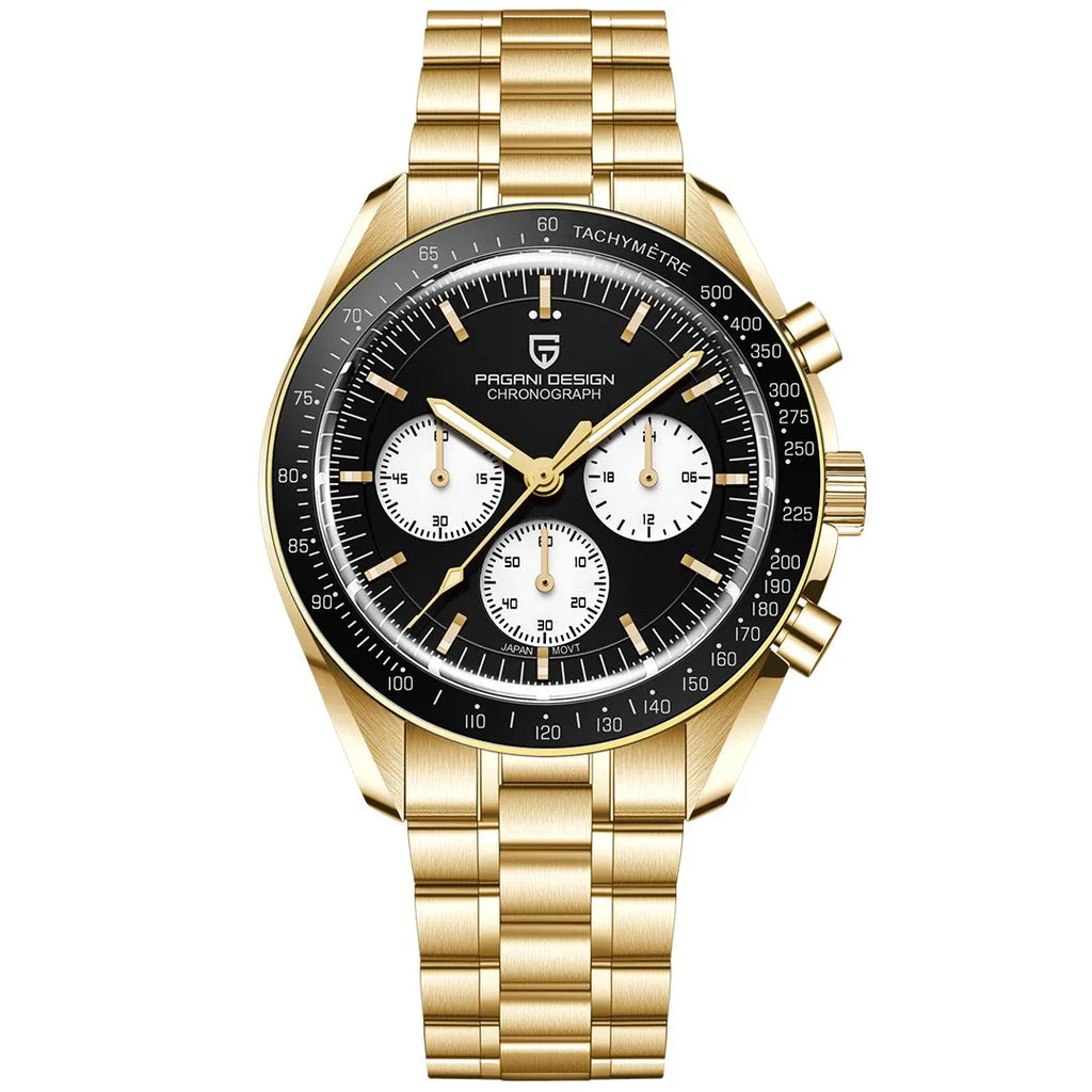 Pagani Design PD-1701 | Speedmaster Gold Chain