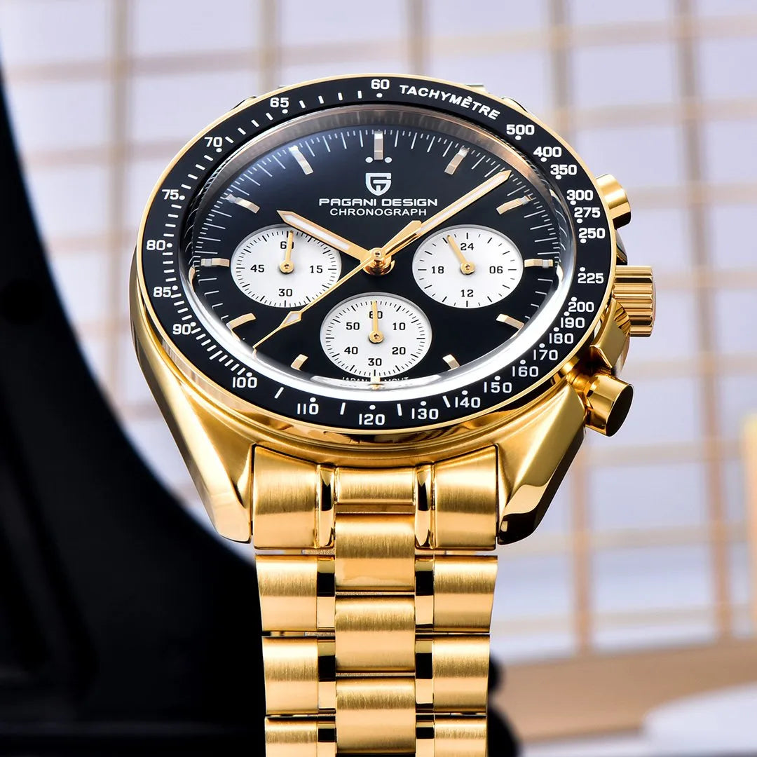 Pagani Design PD-1701 | Speedmaster Gold Chain