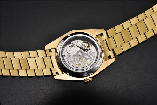 Pagani Design PD-1752 | Daydate Gold Black dial | 36mm