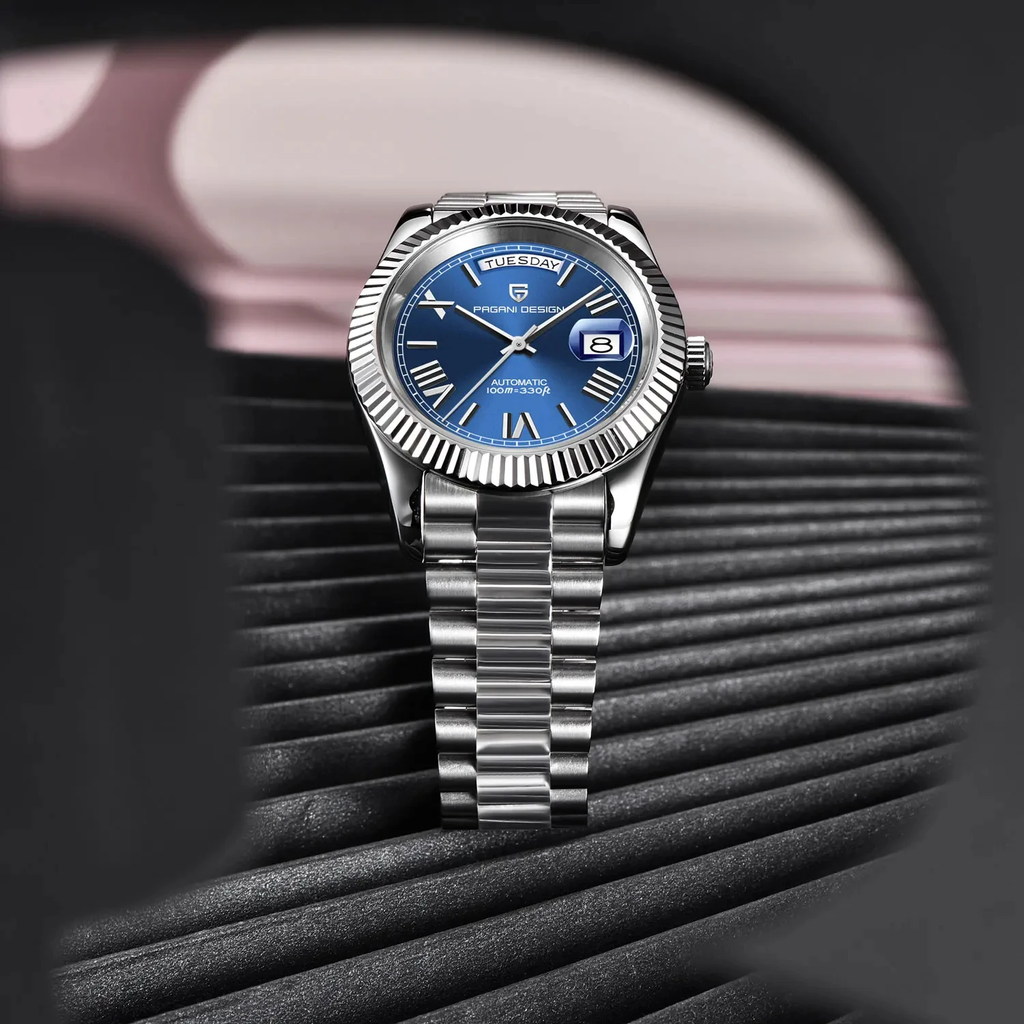 Pagani Design |  DayDate Blue Dial |  PD-1783