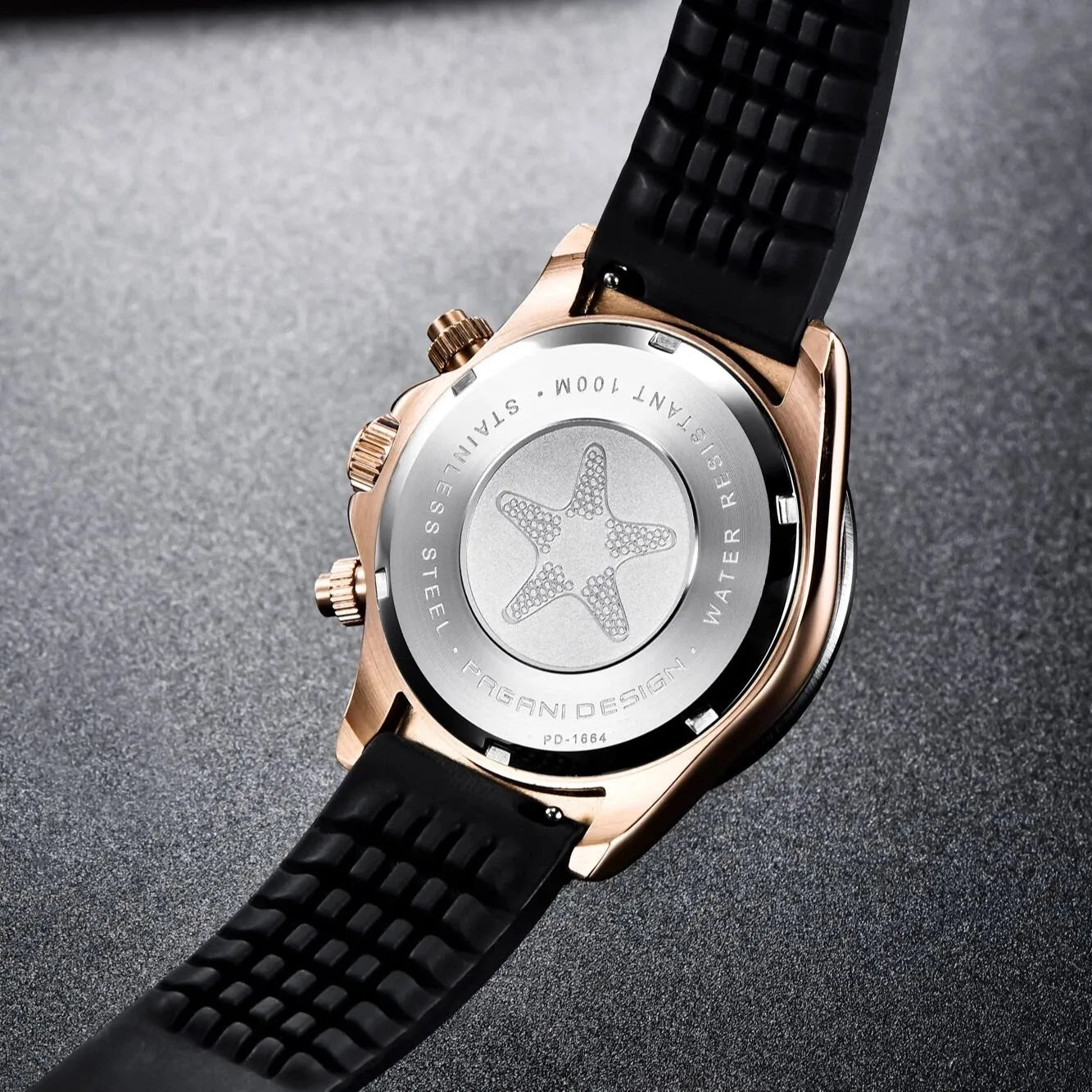 Pagani Design Daytona Strap Metroit  Dial PD-1664