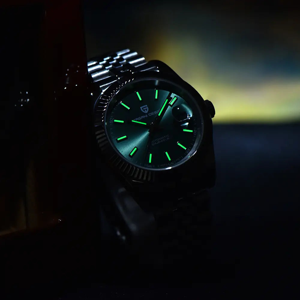 Pagani Design PD-1645 | Datejust Olive Green