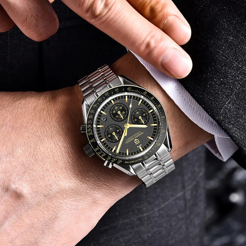 Pagani Design PD-1701 | Speedmaster Chain | Gold Digit