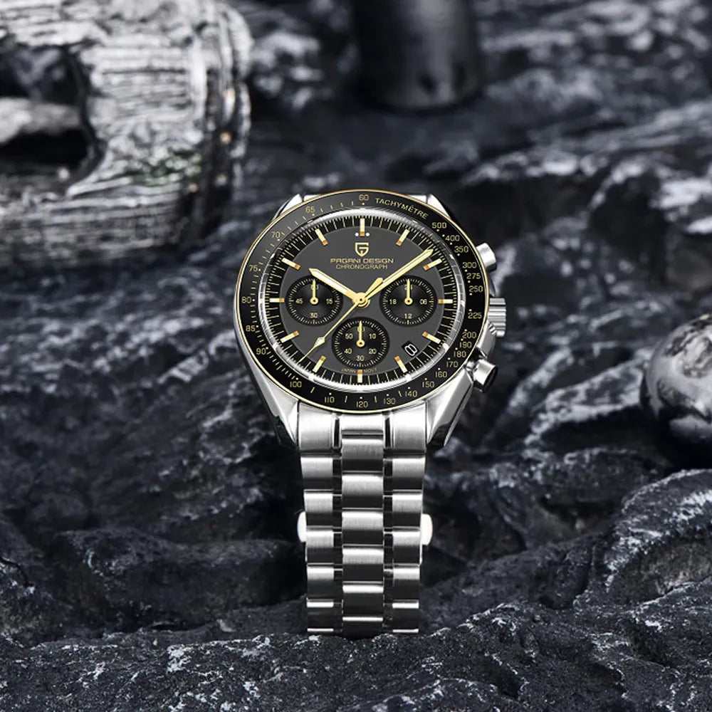 Pagani Design PD-1701 | Speedmaster Chain | Gold Digit