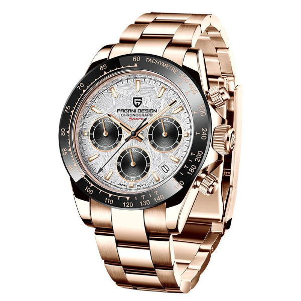 Pagani Design | Daytona Rose Gold Chain  | Pd 1644