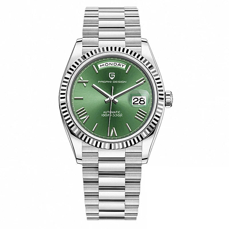 Pagani Design PD-1752S SGN | Daydate Green dial | 36 mm