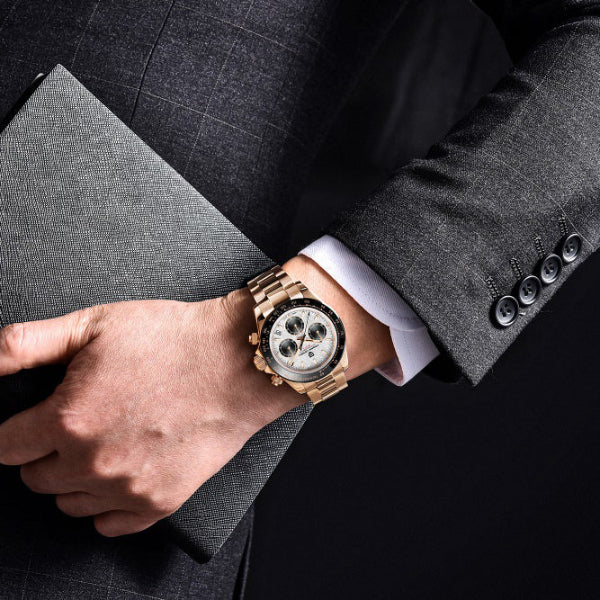 Pagani Design | Daytona Rose Gold Chain  | Pd 1644
