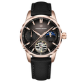 Pagani Design PD-YS021 | Rose Gold Black Strap